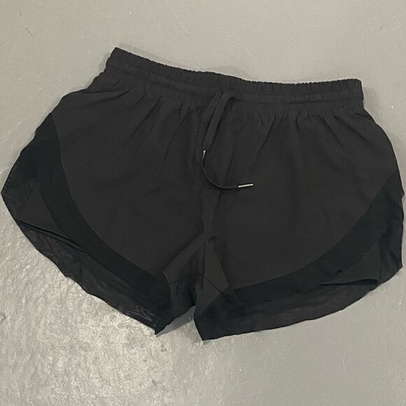 Altar’d State | Black Shorts with Mesh Trim - Picture 3 of 14